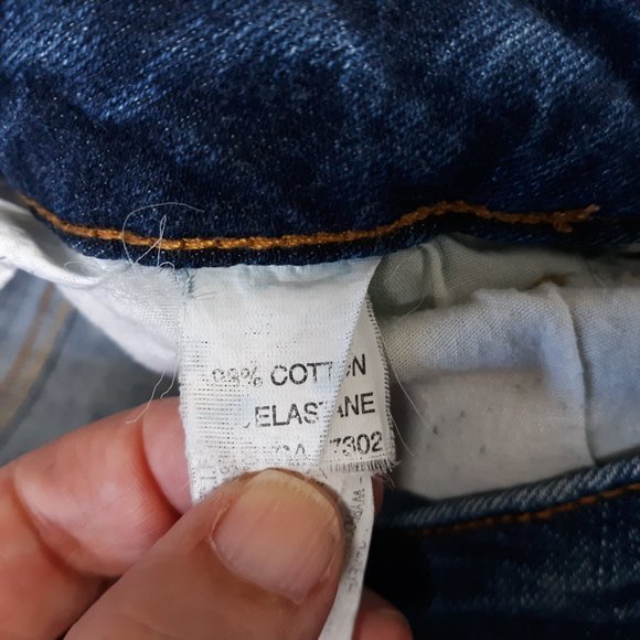 ZARA Women's Core Slim Jeans Size 6 Trafaluc Medium Wash Blue Denim Low Rise - Picture 11 of 14